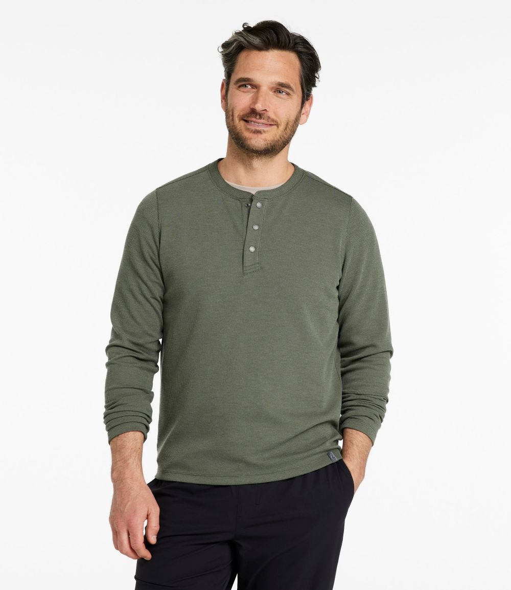 Men's Mountainside Micro Waffle Henley