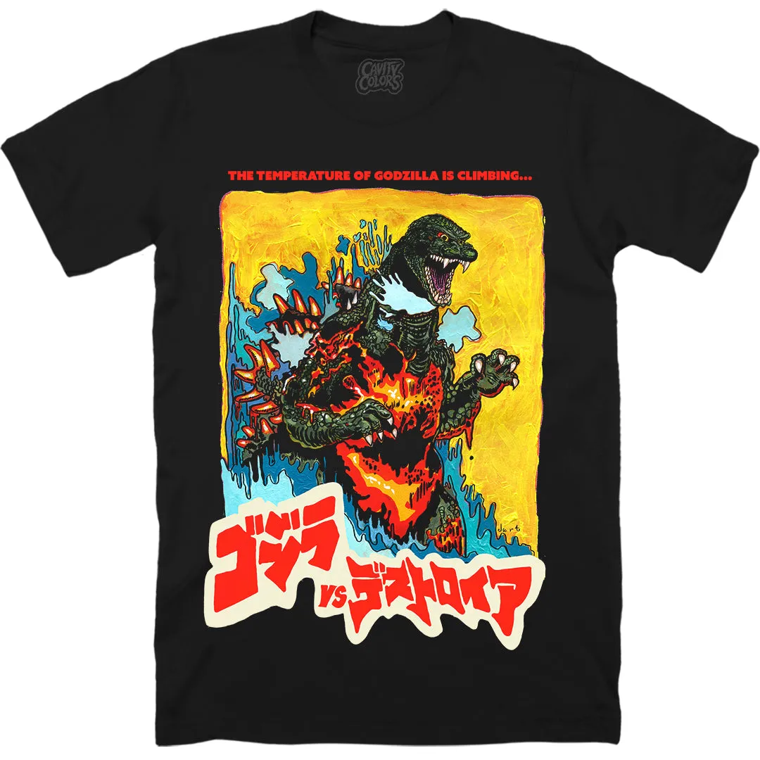 GODZILLA VS. DESTOROYAH: TEMPERATURE IS CLIMBING - T-SHIRT