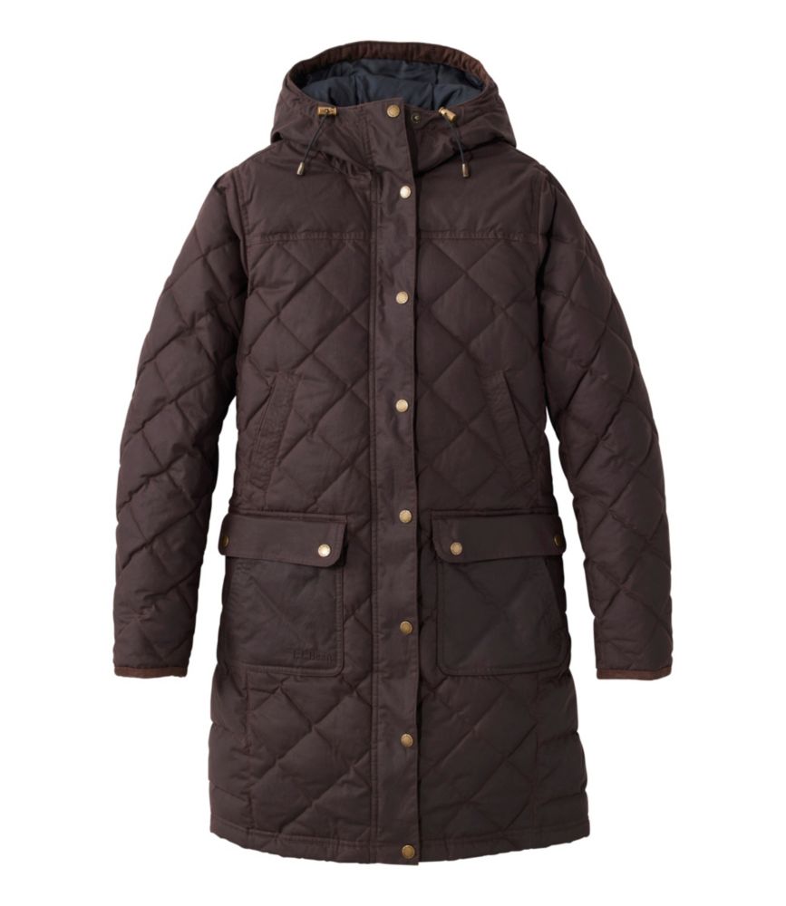 Women's Upcountry Waxed Down Hooded Coat