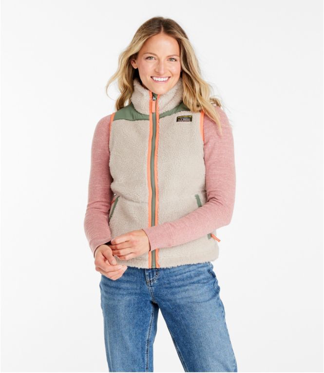 Women's Bean's Sherpa Fleece Vest
