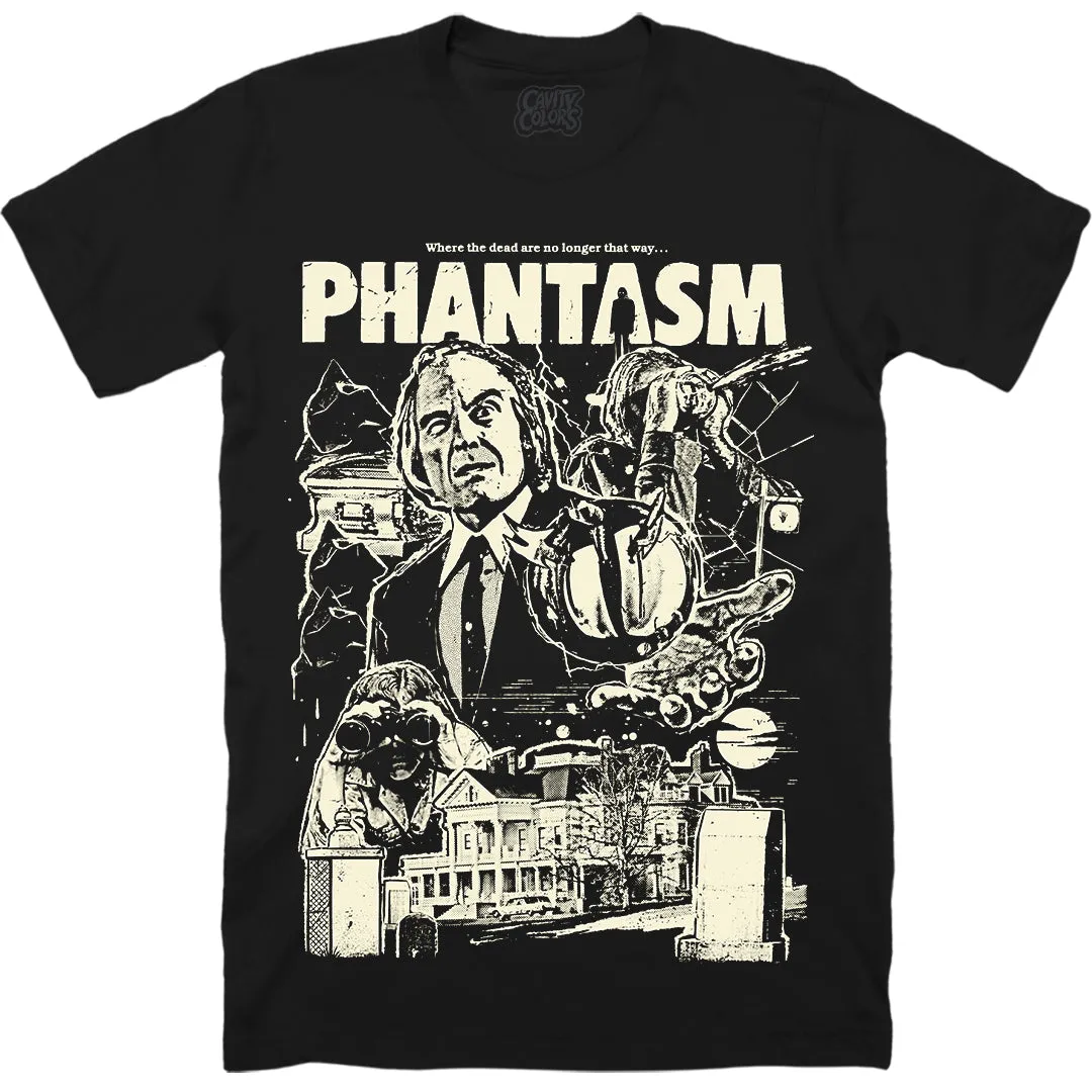 PHANTASM: THE FUNERAL BEGINS - T-SHIRT (GLOW IN THE DARK)