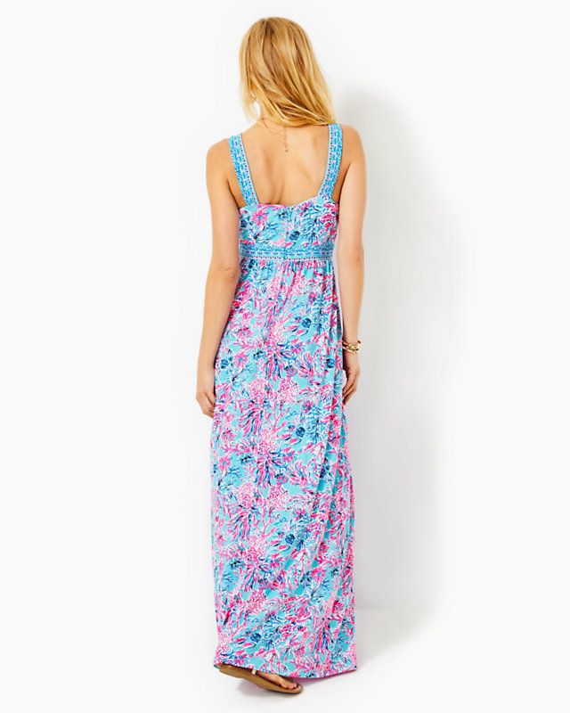 Serena V-Neck Maxi Dress
