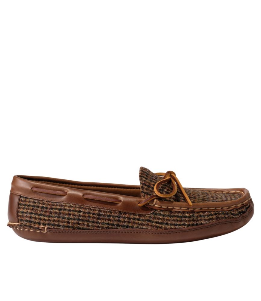 Men's Harris Tweed Double Sole Slippers