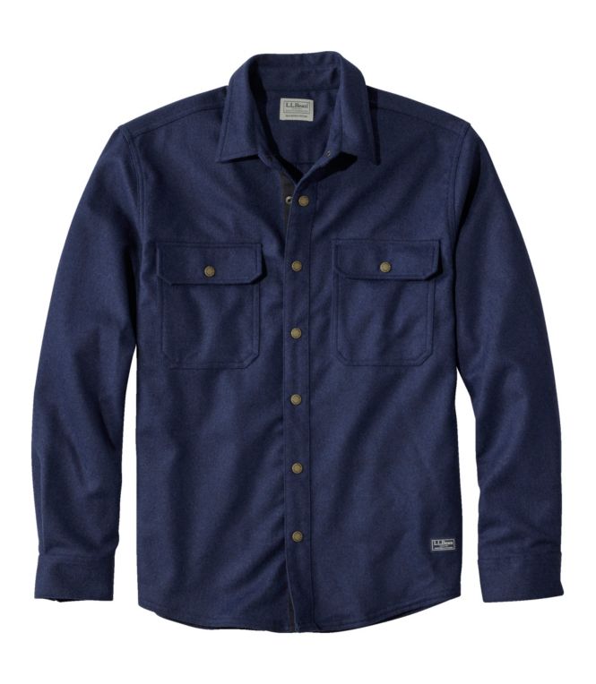 Men's Maine Guide Wool Field Shirt