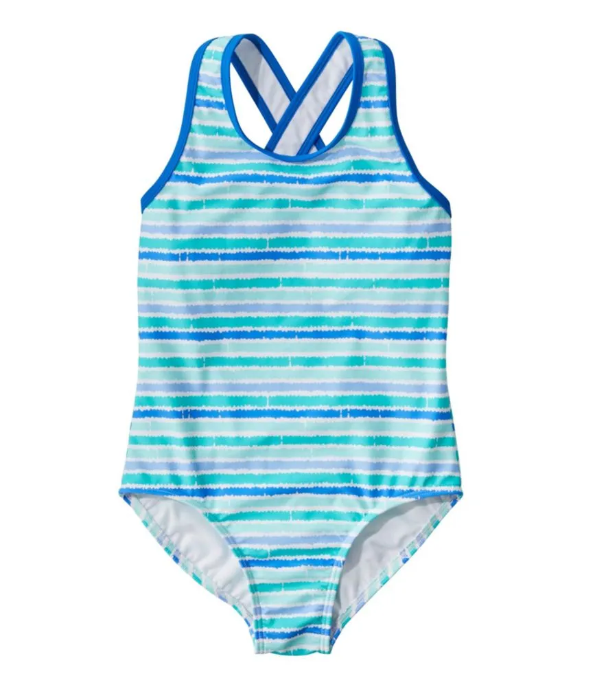 Girls' Watersports Swimwear, One-Piece