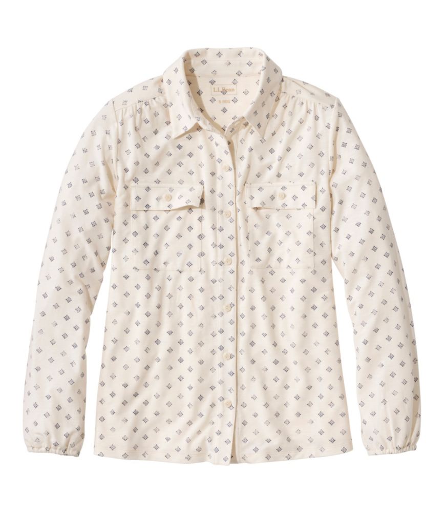 Women's Camden Hills Button Front Shirt, Print