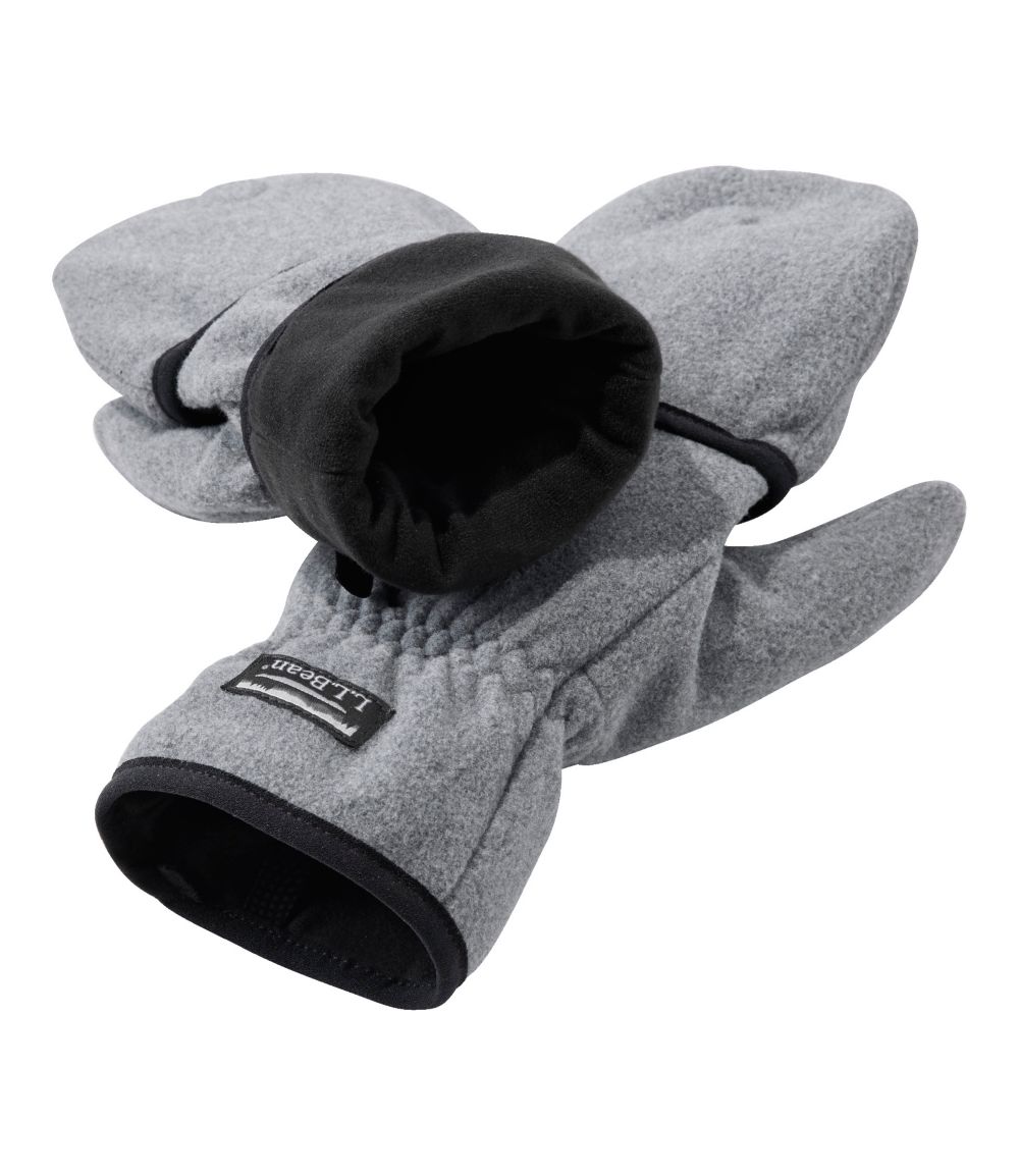 Adults' L.L.Bean Access Fleece Convertible Mitten