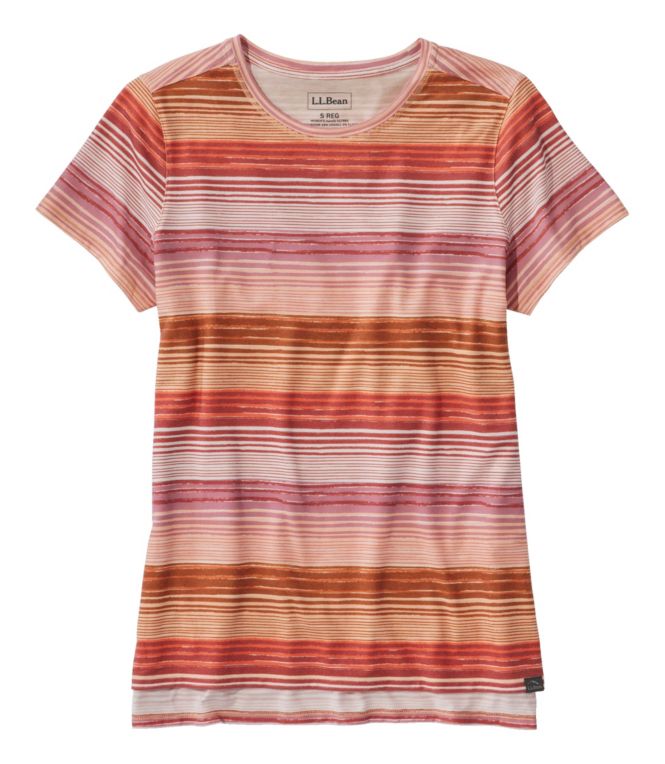 Women's Everyday SunSmart? Tee, Short-Sleeve Stripe