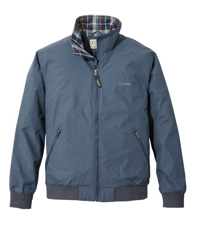 Men's Warm-Up Jacket, Flannel-Lined