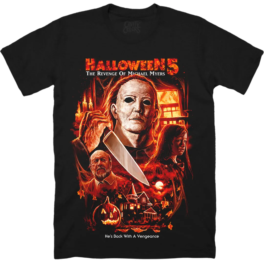 HALLOWEEN 5: THE REVENGE - T-SHIRT