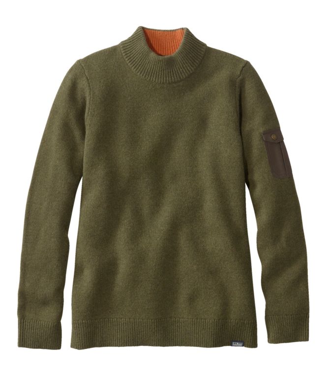 Women's Maine Guide Mock Crew Sweater