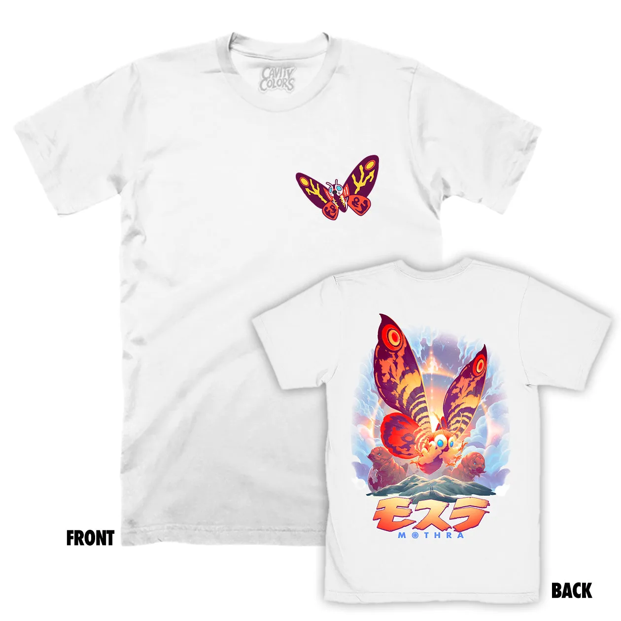 MOTHRA - T-SHIRT (LUMINOUS WHITE)