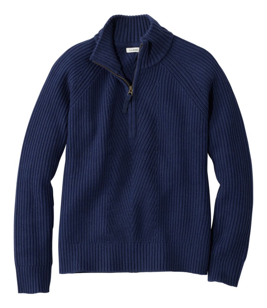 Women's Mariner Shaker Sweater, Quarter-Zip