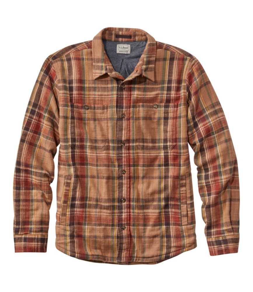 Men's 1912 Field Flannel Shirt, Lined, Slightly Fitted Untucked Fit, Plaid