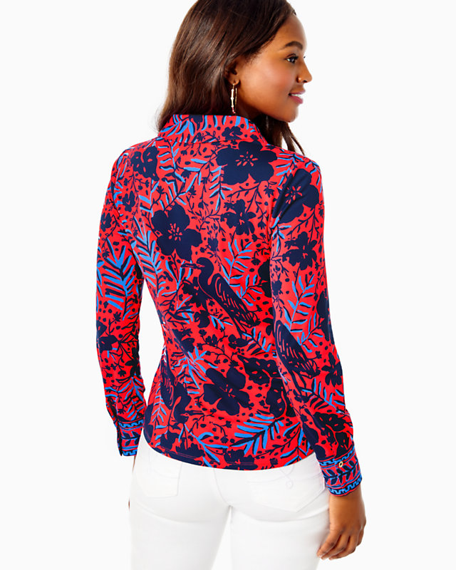 UPF 50+ ChillyLilly Marlena Button Down Top