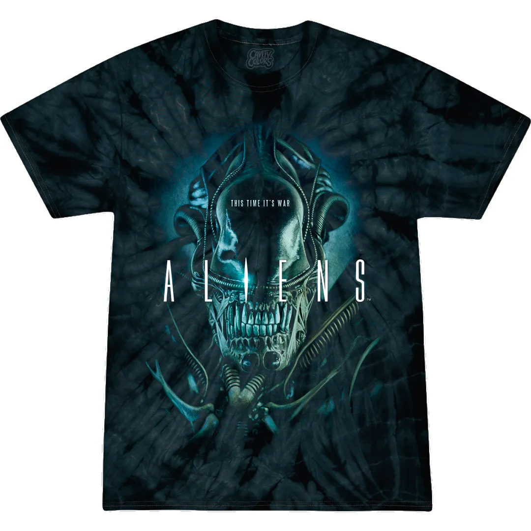 ALIENS: BUG HUNT - T-SHIRT (MOSTLY AT NIGHT TIE DYE)