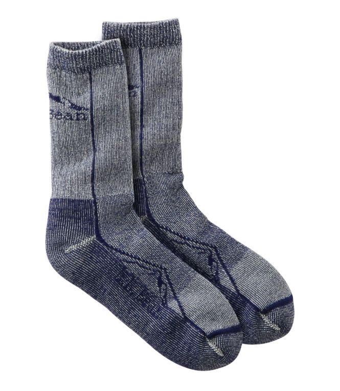 Adults' Cresta Wool Lightweight Hiking Socks, Crew